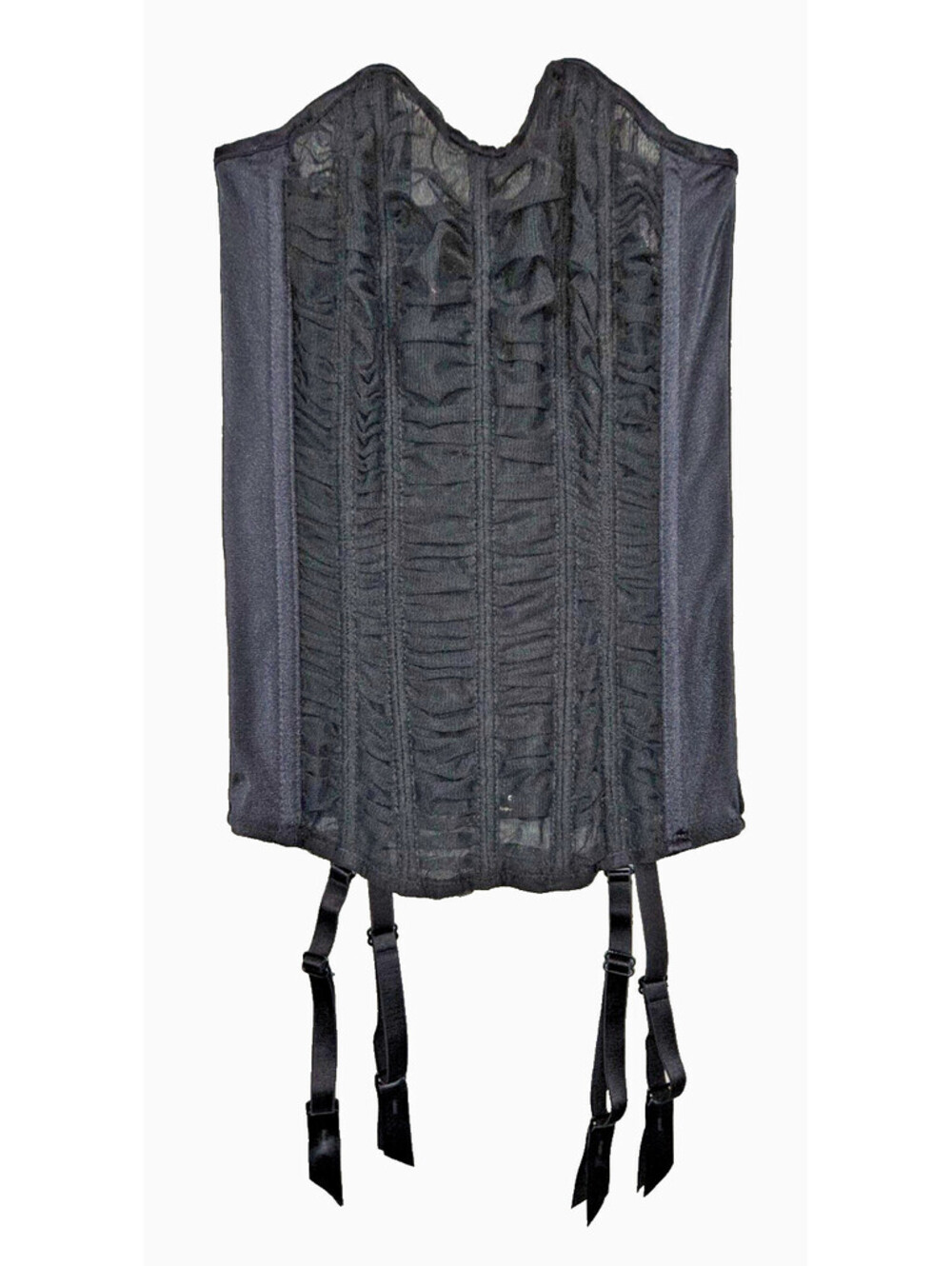 Shirley of Holywood Vintage Black Lingerie Sexy Corset Size S
